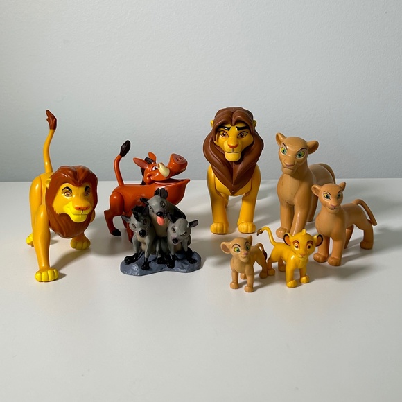Disney Other - Disney The Lion King PVC Figures Set Of 8 (B9)
